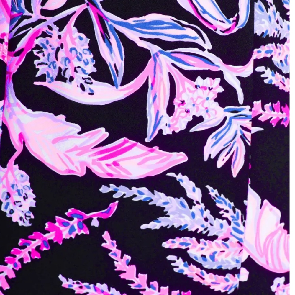 Lilly Pulitzer-Mina Floral Print Ruffle - Picture 5 of 13